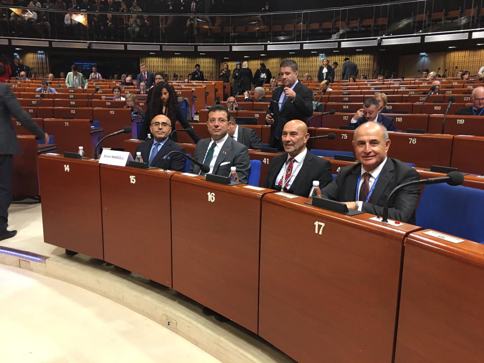 Başkan Akgün, Ulusal Yerel ve Bölgesel Yönetimler Konferansı için Strasbourg’a gitti